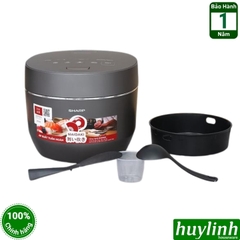 Nồi cơm điện cao tần áp suất tuần hoàn Sharp KS-XW181V-S - 1.8 lít