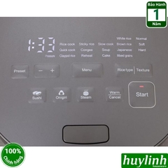 Nồi cơm điện cao tần áp suất tuần hoàn Sharp KS-XW181V-S - 1.8 lít