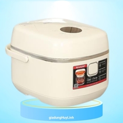 Nồi cơm điện tử cao tần IH Sharp KS-IH10IX-WH (1 lít) - KS-IH18IX-WH (1.8 lít) - 10 chức năng