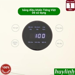 Nồi cơm điện tử cao tần IH Sharp KS-IH10IX-WH (1 lít) - KS-IH18IX-WH (1.8 lít) - 10 chức năng