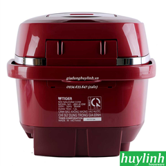 Nồi cơm điện tử 5 trong 1 Tiger JBX-A10W - 1 lít