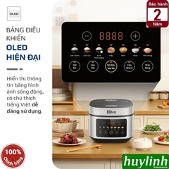 Nồi cơm điện tử Olivo RC88 - 1.5 lít - Lòng nồi inox 304 chống dính tự nhiên