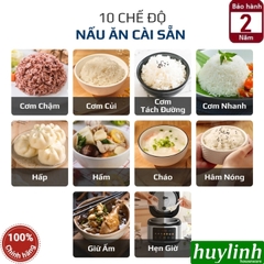Nồi cơm điện tử Olivo RC88 - 1.5 lít - Lòng nồi inox 304 chống dính tự nhiên