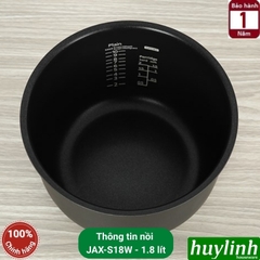 Nồi cơm điện tử Tiger JAX-S10W (1 lít) - JAX-S18W (1.8 lít) - 9 chức năng - Sản xuất tại Nhật Bản