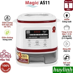 Nồi Cơm Điện Tử Tách Đường Magic Korea A511 - 1.5 Lít