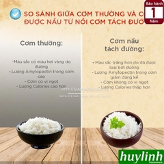 Nồi cơm điện tử tách đường Magic Korea A511 - 1.5 lít