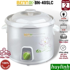 Nồi tiềm nấu cháo chậm Bennix BN-40SLC - 4 lít