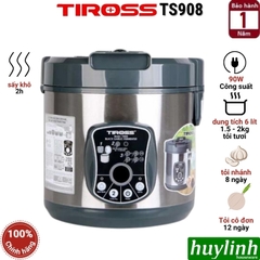 Máy làm tỏi đen Tiross TS908 - 6 lít