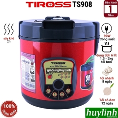 Máy làm tỏi đen Tiross TS908 - 6 lít