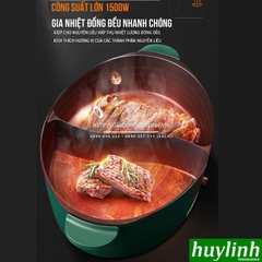 Nồi lẩu điện 2 ngăn Joyoung HG50-GD97 - 5 lít