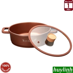 Nồi lẩu Ceramic đáy từ Tiger Queen CWCB-24CL - 3.2 lít - 24cm - Made in Hàn Quốc
