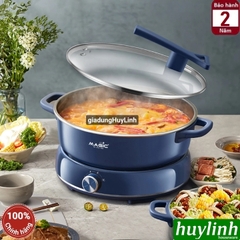Nồi lẩu hấp điện thuỷ nhiệt Magic ECO AC-282 - 6 lít - 1800W