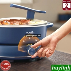 Nồi lẩu hấp điện thuỷ nhiệt Magic ECO AC-282 - 6 lít - 1800W