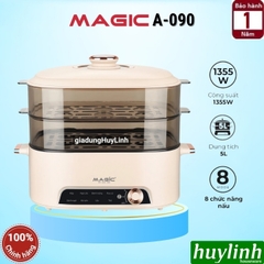 Nồi lẩu hấp điện đa năng Magic A-090 - 5 lít - 1355W