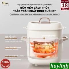 Nồi nấu chậm Bear SB-NNC16 - 1.6 lít - tiếng Việt