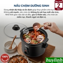 Nồi nấu chậm Olivo SC25 (2.5 lít) - SC30 (3 lít)