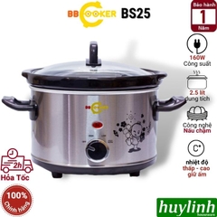 Nồi Nấu Cháo Chậm Hàn Quốc BBcooker BS25 - 2.5 Lít