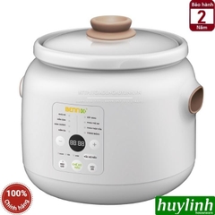 Nồi nấu cháo chậm điện tử Bennix BN-30SLC - 3 lít - 8 chức năng - 3 tốc độ nấu