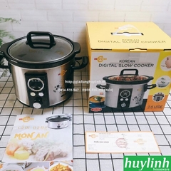 Nồi nấu cháo chậm điện tử BBcooker DS25 - 2.5 lít