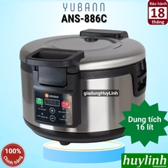Nồi nấu trân châu tự động đa năng Yubann ANS-886C - 16 lít