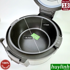 Nồi nấu trân châu tự động đa năng Yubann ANS-886C - 16 lít - Nấu từ 2.5-3kg trân châu