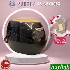 Nồi Nấu Trân Châu Tự Động Đa Năng Yubann 5 Lít - Tặng 1kg Trân Châu Boduo