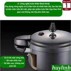 Nồi áp suất nhôm Hàn Quốc đáy từ BMPC-08(IH) - 4.2 lít - BMPC-10(IH) - 5.2 lít - phủ chống dính cao cấp