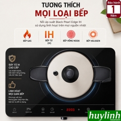 Nồi áp suất nhôm Hard Anodizing Hàn Quốc đáy từ PoongNyun BEDPC-06(IH) - 3.5 lít