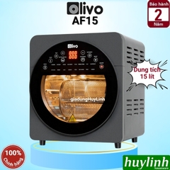 Nồi chiên không dầu điện tử Olivo AF15 - 15 lít