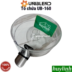 Phụ kiện máy vắt cam Uniblend UB-160 - Tô chứa - lưới lọc - núm vắt