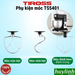 Phụ kiện đầu đánh Tiross TS5401 - móc đánh trứng - nhồi bột - đánh kem