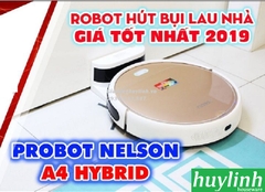 Robot Hút Bụi Lau Nhà Probot A4 Hybrid - Động Cơ Hybrid