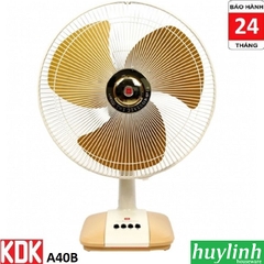 Quạt bàn KDK A40B - 40cm - Malaysia - cánh kim loại