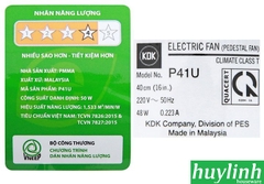 Quạt đứng KDK P41U - Malaysia