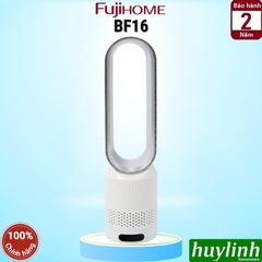 Quạt Không Cánh - Lọc Không Khí Khử Khuẩn Ion Và UV FujiHome BF16