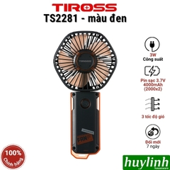 Quạt sạc cầm tay Tiross các loại - TS2281 - TS3422 - TS3424 - TS3425 - TS3426 - TS3427 - TS3428 - TS3429