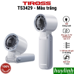 Quạt sạc cầm tay Tiross các loại - TS2281 - TS3422 - TS3424 - TS3425 - TS3426 - TS3427 - TS3428 - TS3429