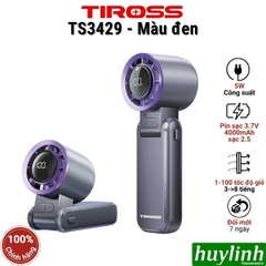 Quạt sạc cầm tay Tiross các loại - TS2281 - TS3422 - TS3424 - TS3425 - TS3426 - TS3427 - TS3428 - TS3429