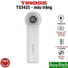 Quạt sạc cầm tay Tiross các loại - TS2281 - TS3422 - TS3424 - TS3425 - TS3426 - TS3427 - TS3428 - TS3429