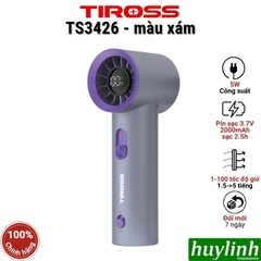Quạt sạc cầm tay Tiross các loại - TS2281 - TS3422 - TS3424 - TS3425 - TS3426 - TS3427 - TS3428 - TS3429
