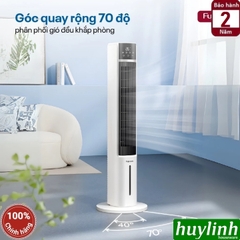 Quạt tháp hơi nước lọc không khí ion âm Fujihome AC-DT5E