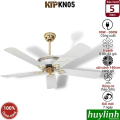 Quạt trần cánh gỗ Kim Thuận Phong KTP KN05