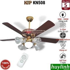 Quạt Trần Đèn Cánh Gỗ Kim Thuận Phong KTP KN508