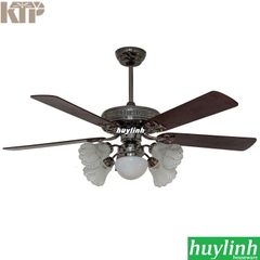 Quạt trần đèn cánh gỗ Kim Thuận Phong KTP NP507 - 5 cánh