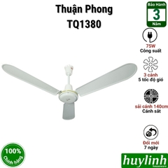 Quạt trần 3 cánh sắt Thuận Phong TQ1380 (Kim Thuận Phong)