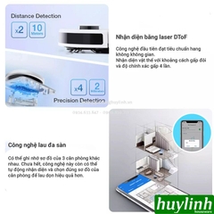 Robot hút bụi lau nhà Ecovacs Deebot N8 PRO - Bản Quốc Tế - Hàng chính hãng