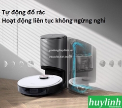 Robot hút bụi lau nhà Ecovacs Deebot OZMO T8+ - Bản Quốc Tế - Chính hãng