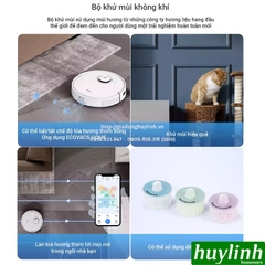 Robot hút bụi lau nhà Ecovacs Deebot T9 - 3000pa - Bản Quốc Tế - Hàng chính hãng