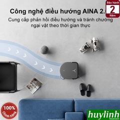 Robot hút bụi lau nhà tự động Ecovacs X5 PRO - tự động lau nhà, đổ rác, giặt giẻ - Chính hãng