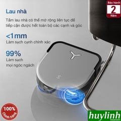 Robot hút bụi lau nhà tự động Ecovacs X5 PRO - tự động lau nhà, đổ rác, giặt giẻ - Chính hãng